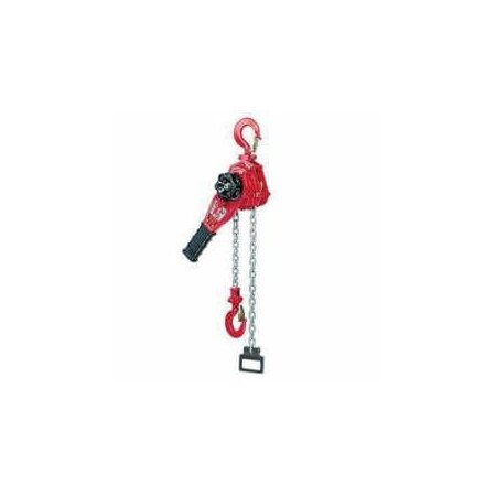 Coffing Hoists Ratchet Lever Hoist, Series LsbB, 1 Ton, 20 Ft Lifting Height, 121332 In Minimum